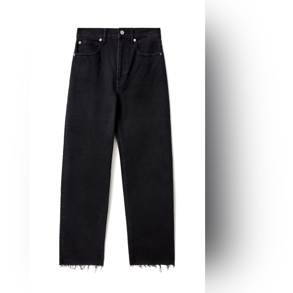 EVERLANE THE WAY HIGH JEAN IN COAL•Size 25&29 LONG•NWT - Picture 8 of 12